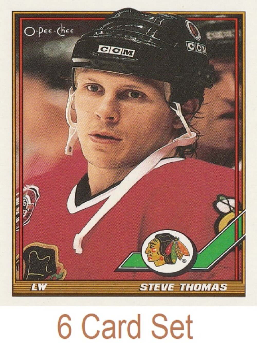 Steve Thomas Hockey Card Collection